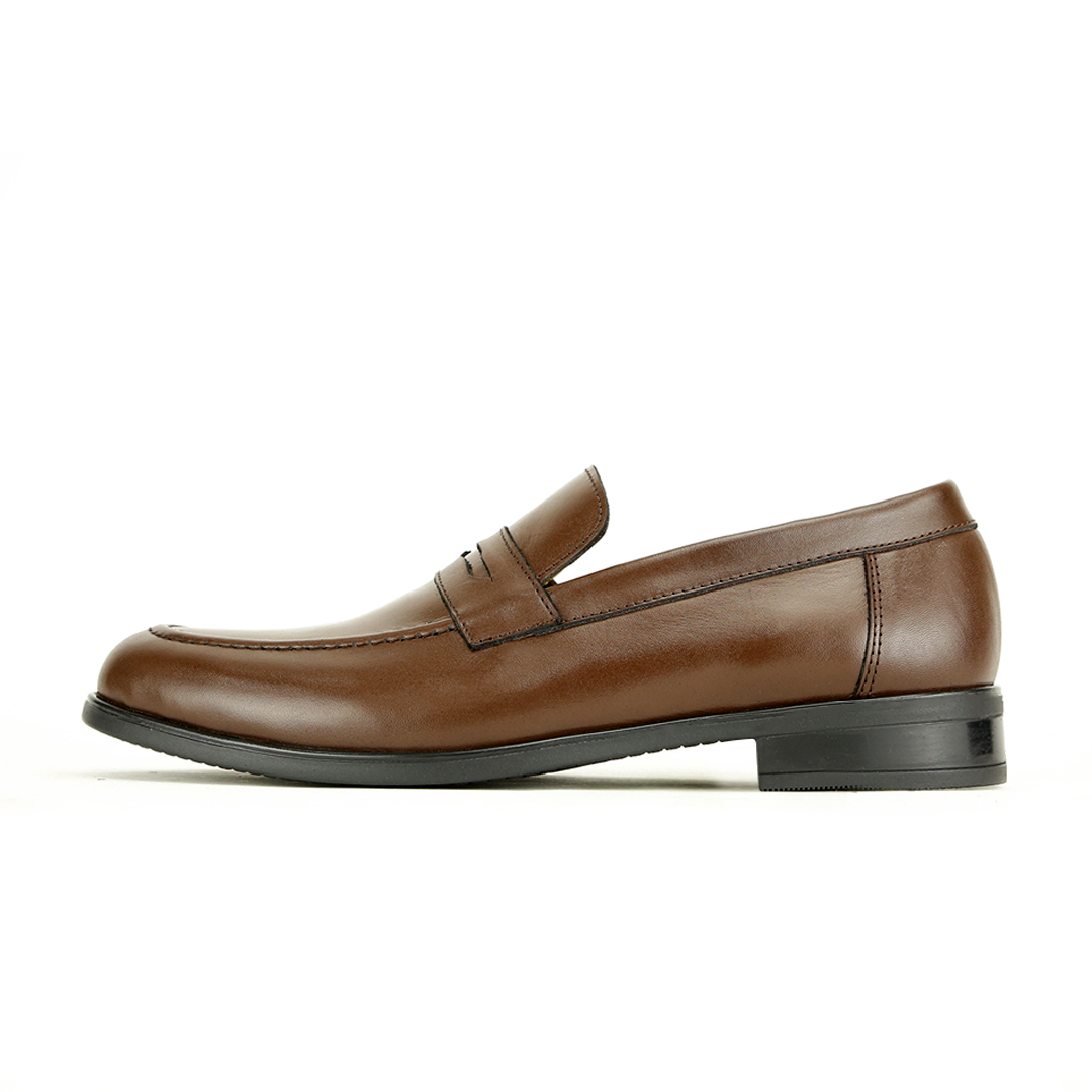 College Cuir Marron