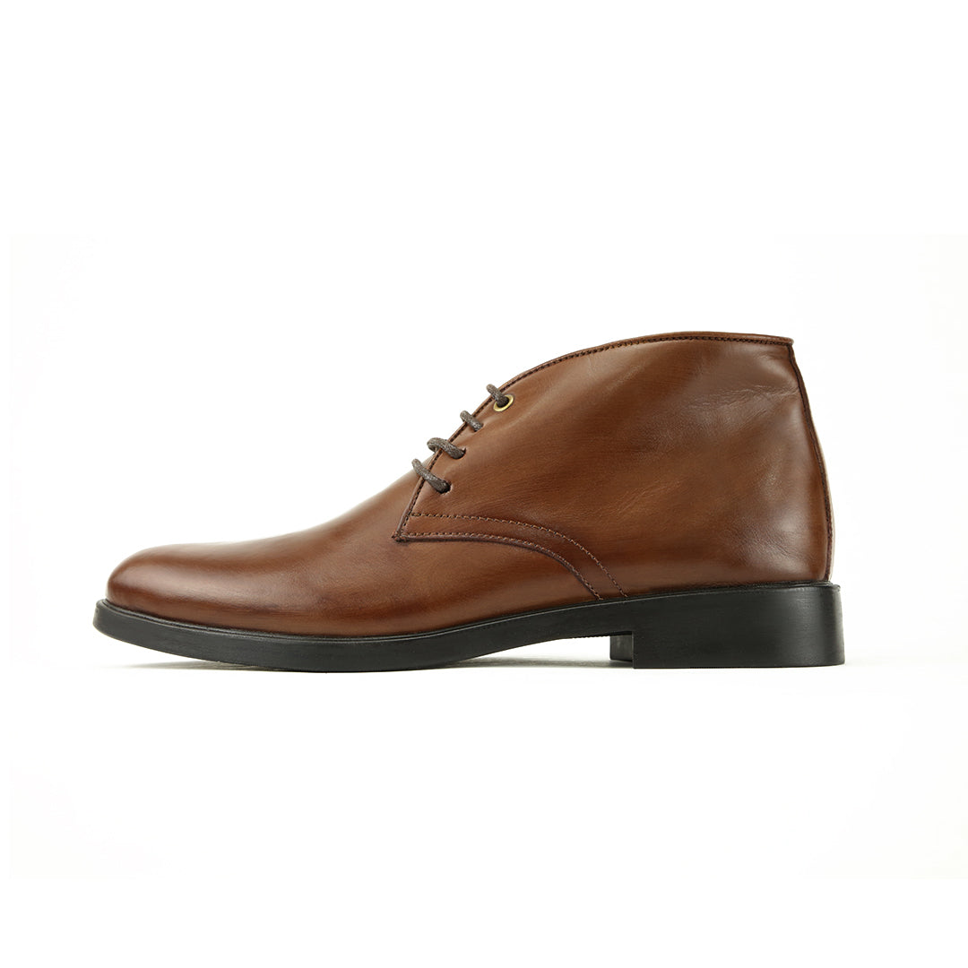 Chukka Cuir Marron