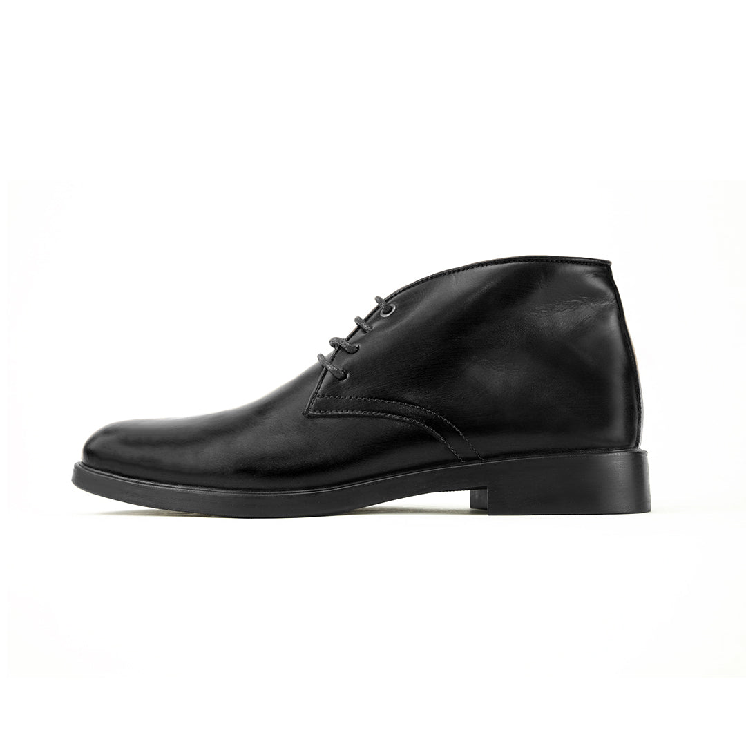 Chukka Cuir Noir