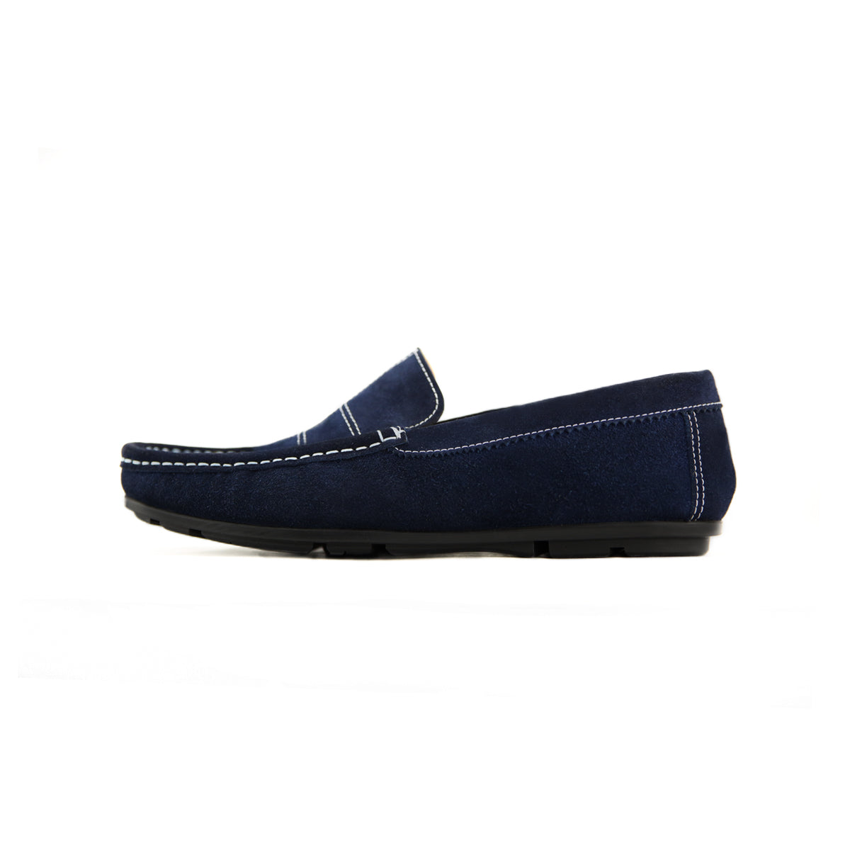 Mocassin Daim Carreaux